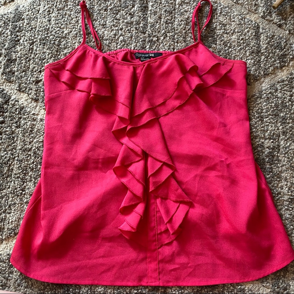 Strapless Sheer Pink Blouse - S/P